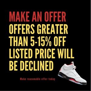 Offers will be declined.